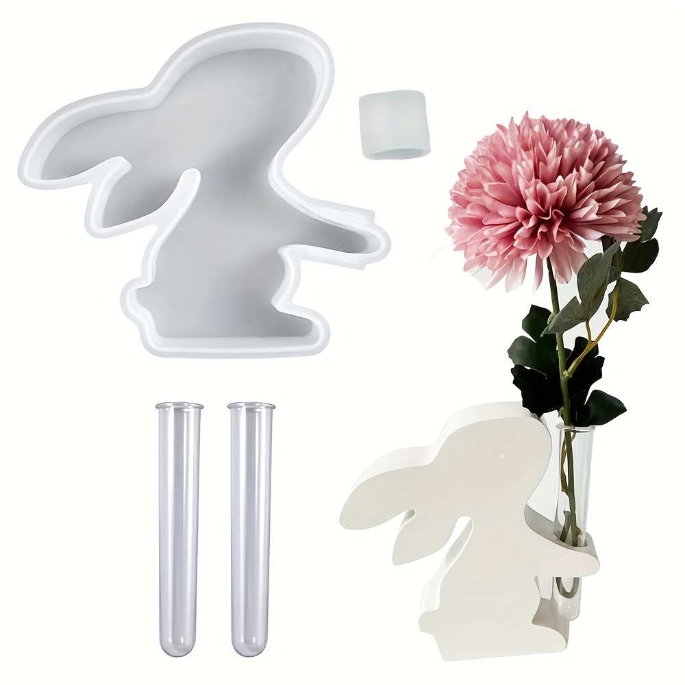 Propagation Station Vase - 4 قطع/مجموعة قالب سيليكون على شكل