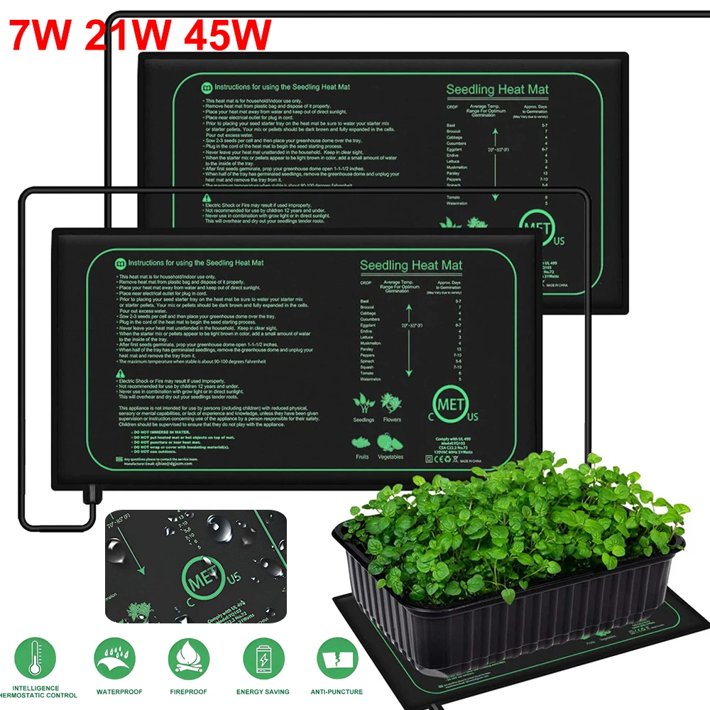 Heat Mat Seedling - 10/25/50 سنتيمتر الشتلات الحرارة حصيرة نباتات