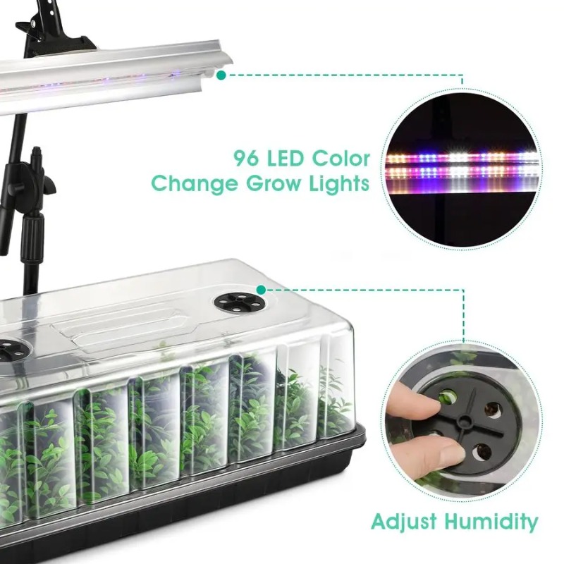صينية بذور، طقم بدء زراعة البذ - مراجعة Humidity Dome Kit وسعره