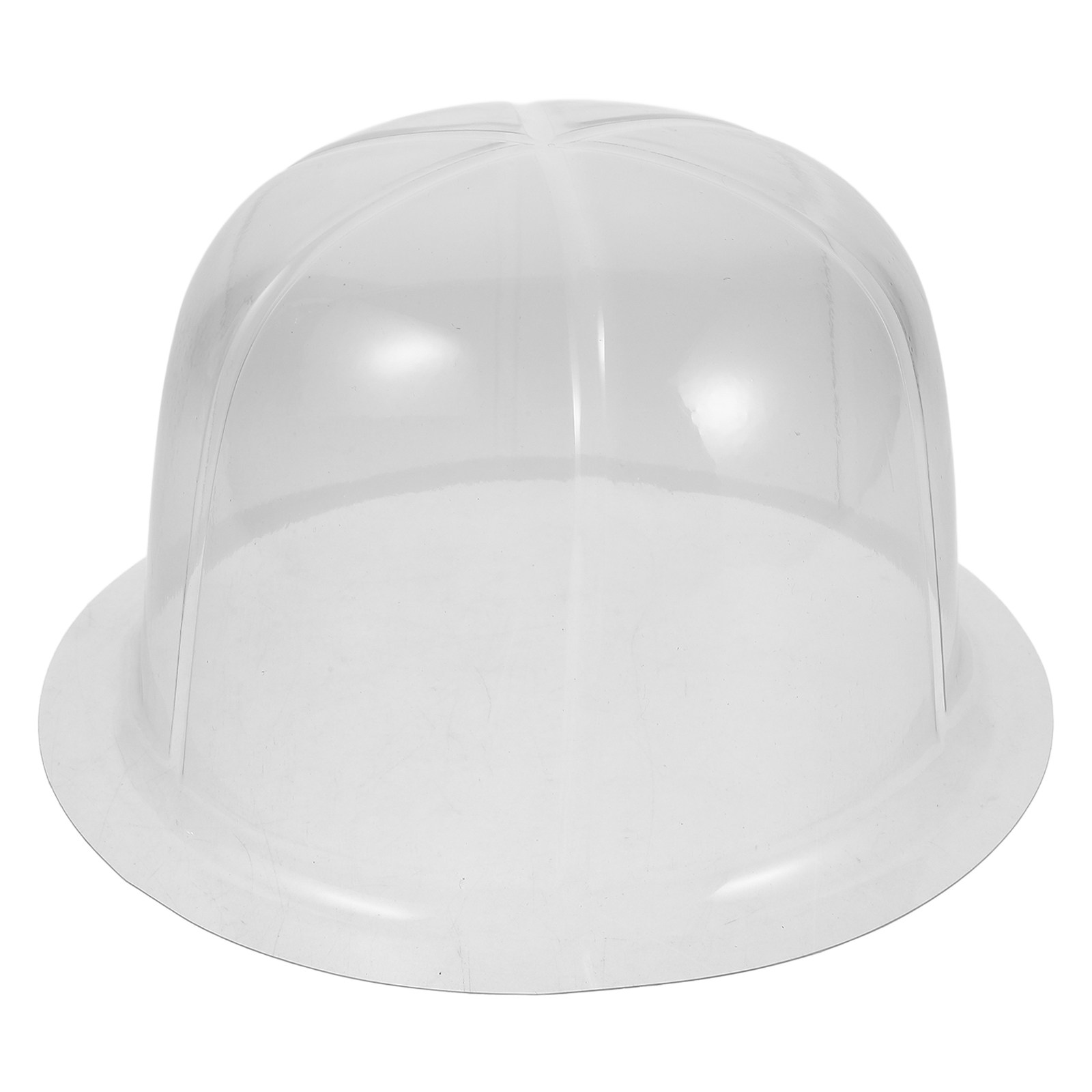 10 قطع من حاملات القبعات الشفا - مراجعة Plastic Dome Clear وسعره