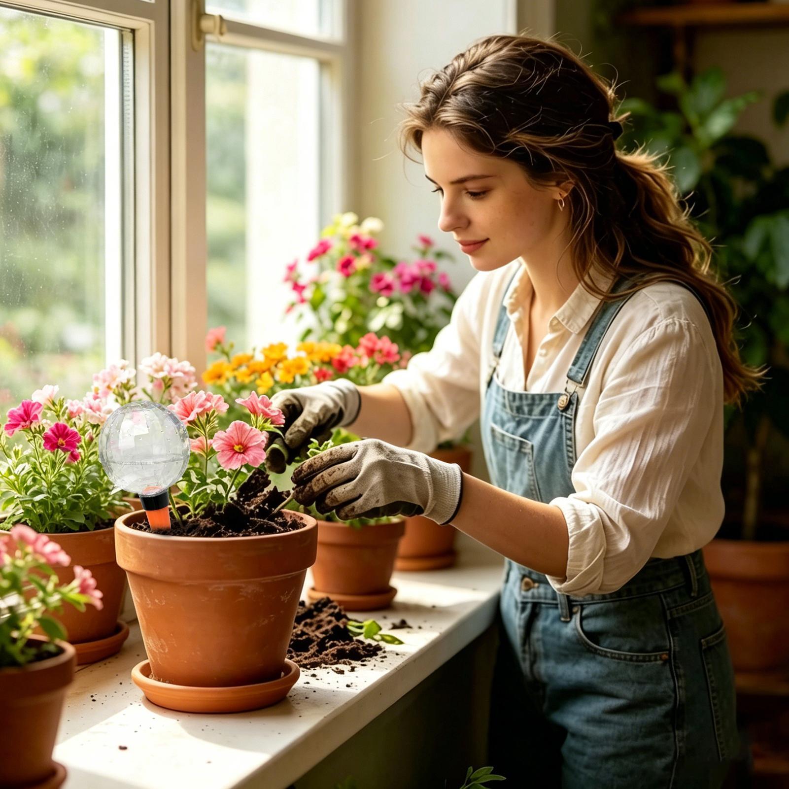 أداة ري ذاتي للنباتات بسعة 500 - مراجعة Self Watering Insert وسعره