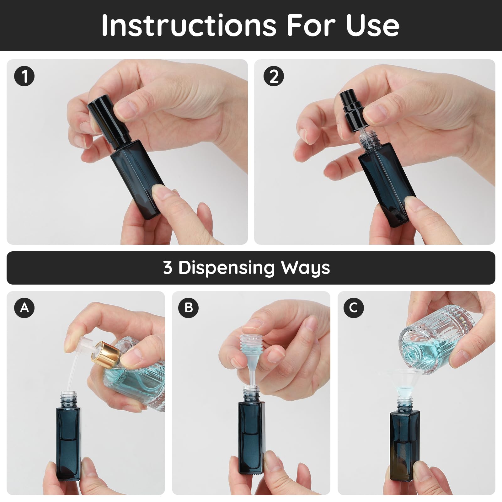 10 قطع من رذاذ زجاجة عطر فارغة - مراجعة Misting Bottle Fine وسعره