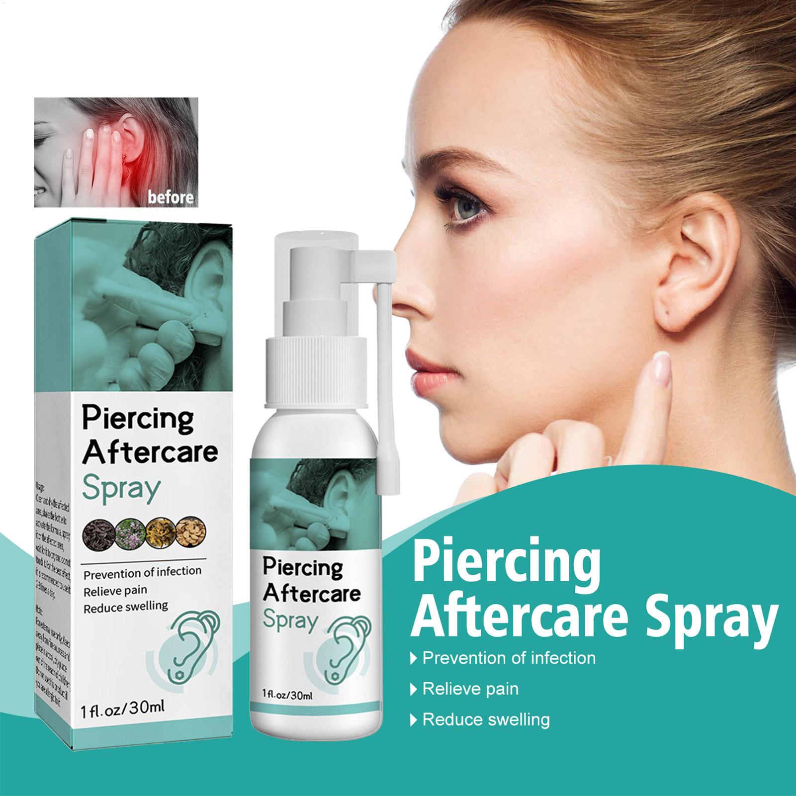 رذاذ مهدئ للعناية بعد الثقب، س - مراجعة Misting Bottle Fine وسعره