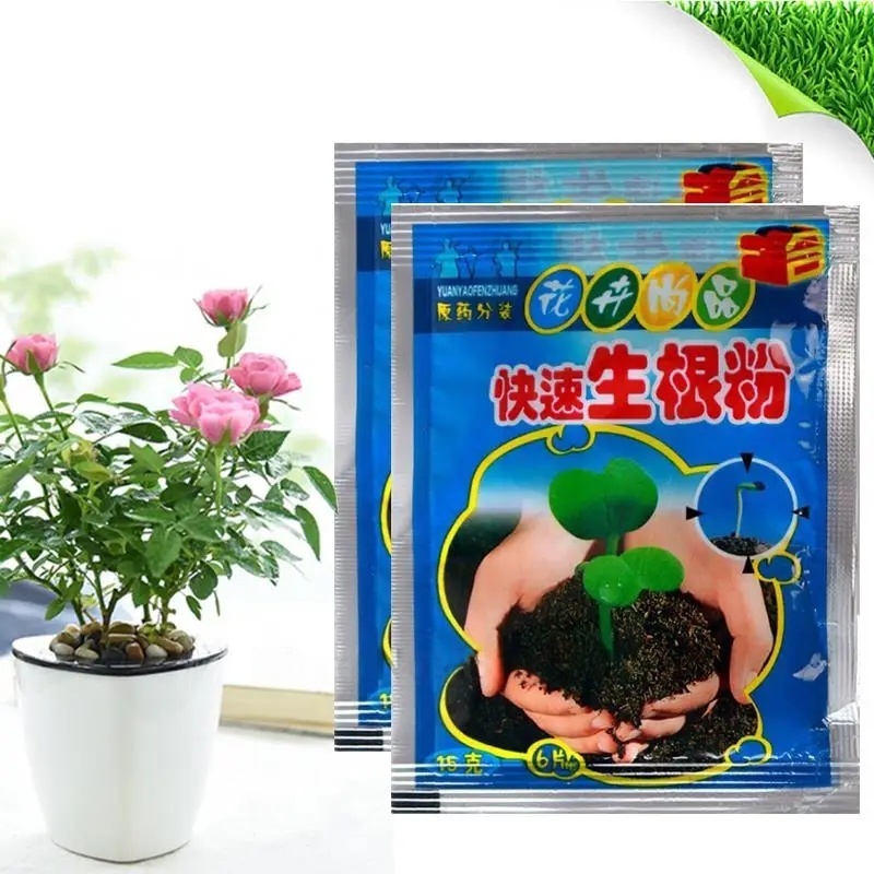 5 قطعة مسحوق تأصيل سريع النبات - مراجعة Rooting Hormone Powder وسعره