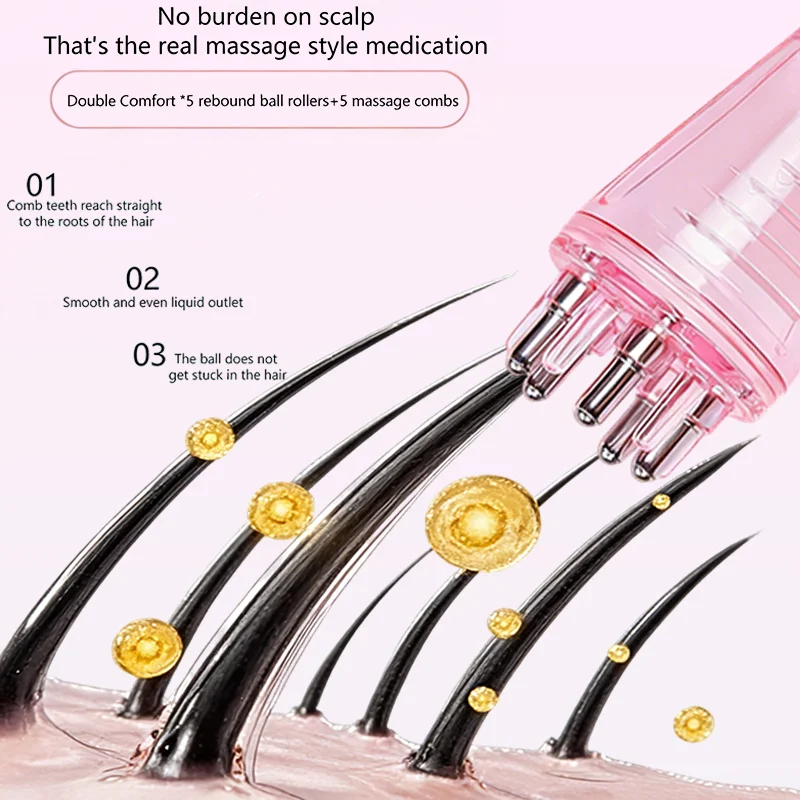 مشط تطبيق السوائل على فروة الر - مراجعة Root Stimulator Liquid وسعره