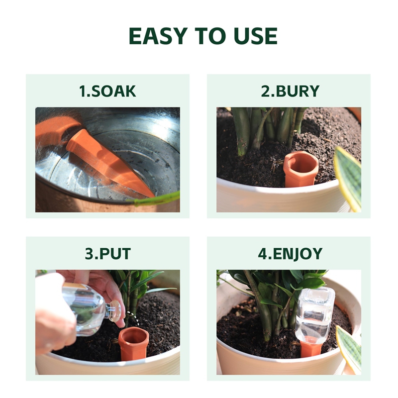 مسامير سقي الطين، أوتاد سقي زج - مراجعة Self Watering Insert وسعره