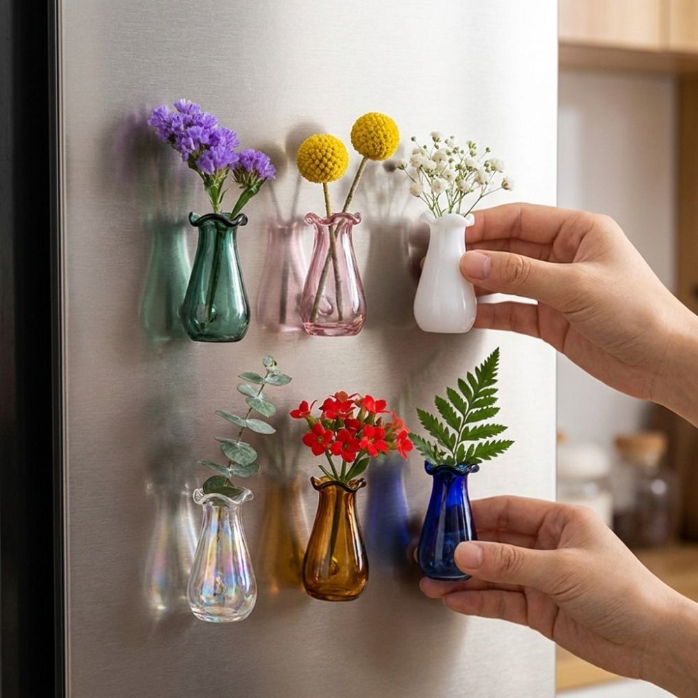 6 قطع مغناطيسات زجاجية صغيرة ث - مراجعة Propagation Station Vase وسعره
