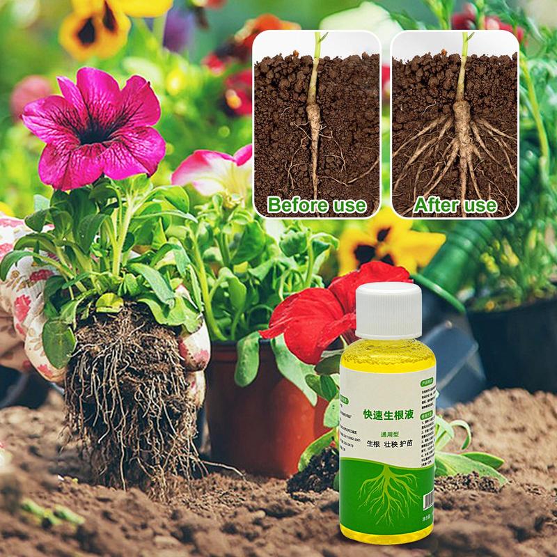 معزز الجذور للنباتات، هرمونات  - مراجعة Root Stimulator Liquid وسعره